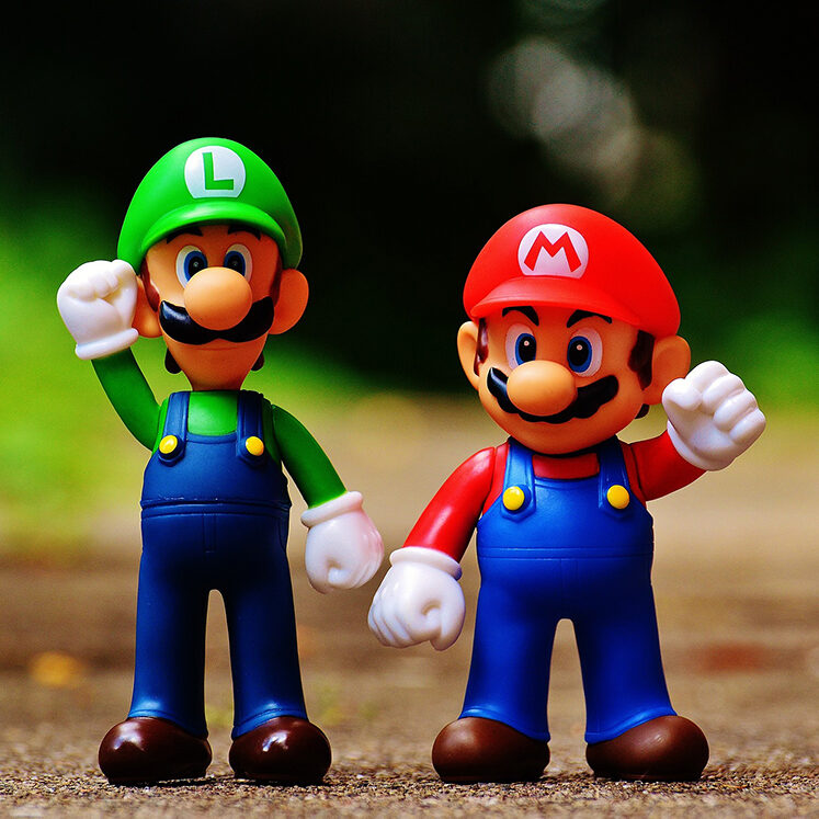 Super Mario und Luigi Figuren